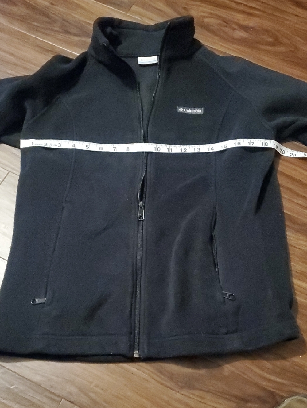 Columbia Black Fleece Jacket - Picture 5 of 9